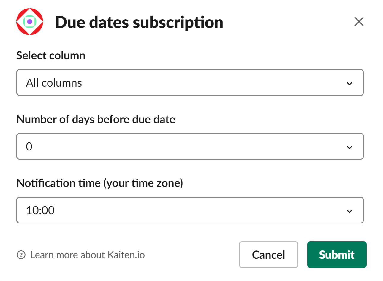 Timeline, таймлайн в Кайтен, Kaiten, интеграция Кайтен с календарем и Slack, обновления Кайтен
