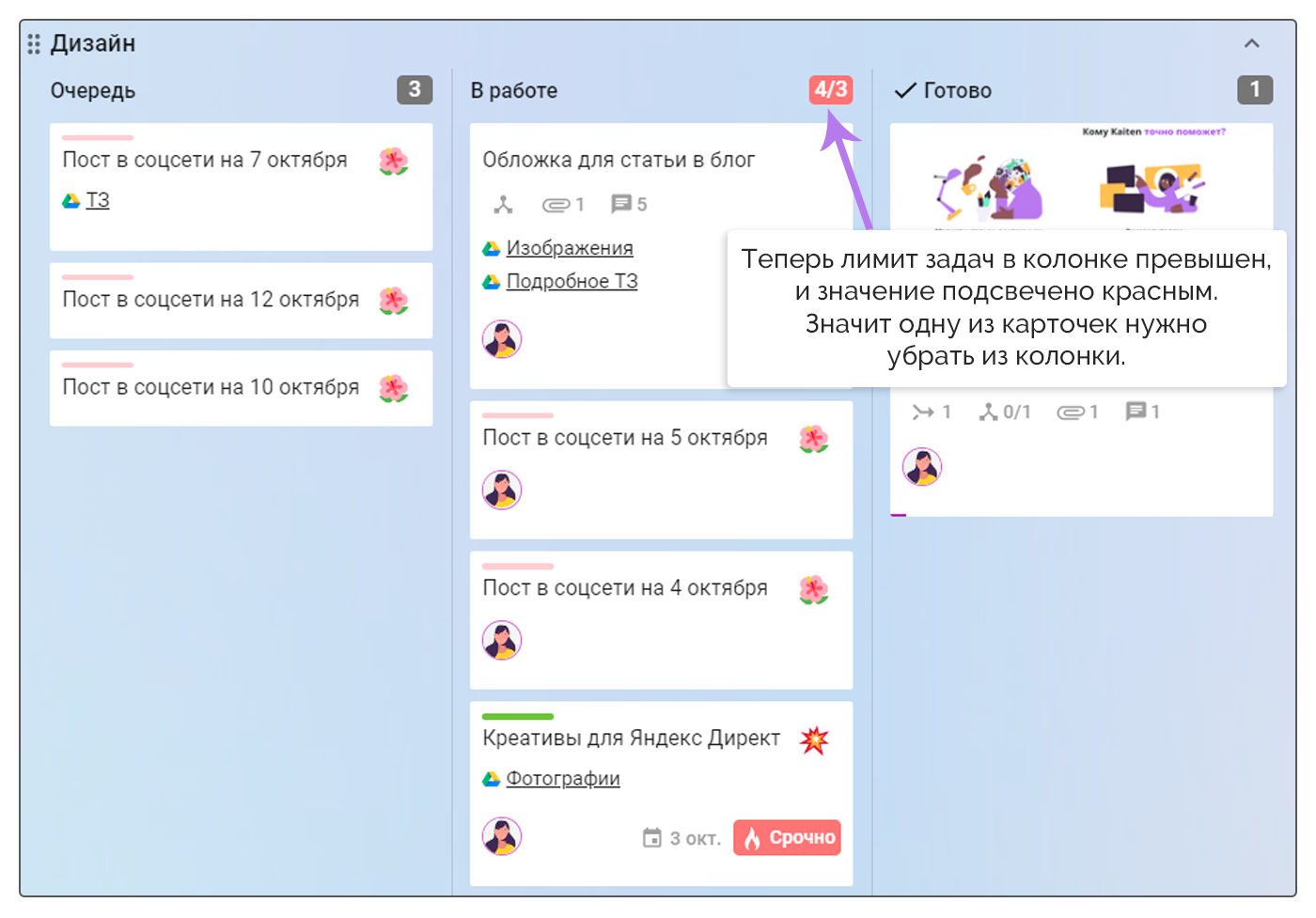 Сокращение количества задач в работе в таск-трекере