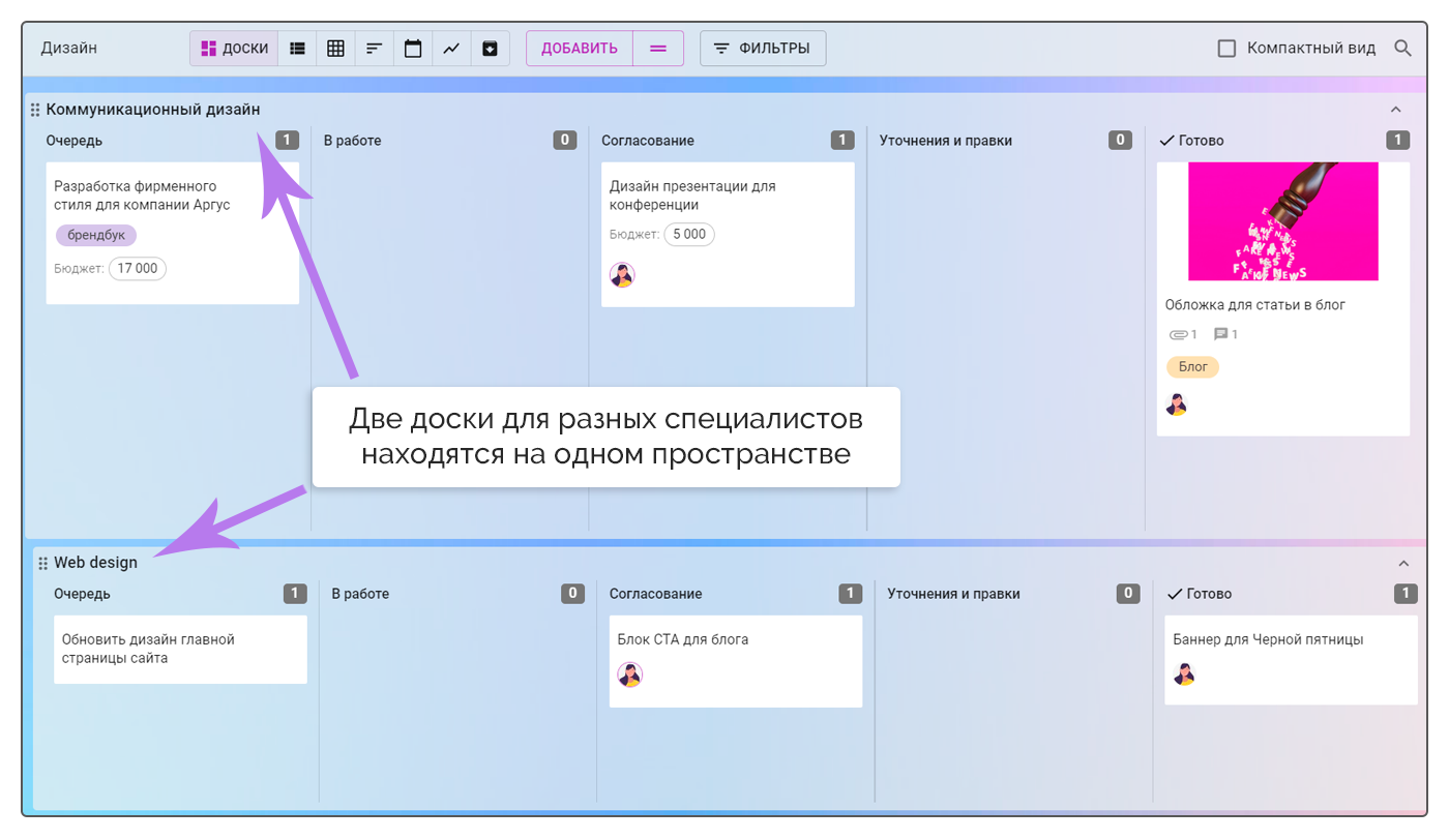 Как сделать отдельные дорожки для разных видов иллюстраций