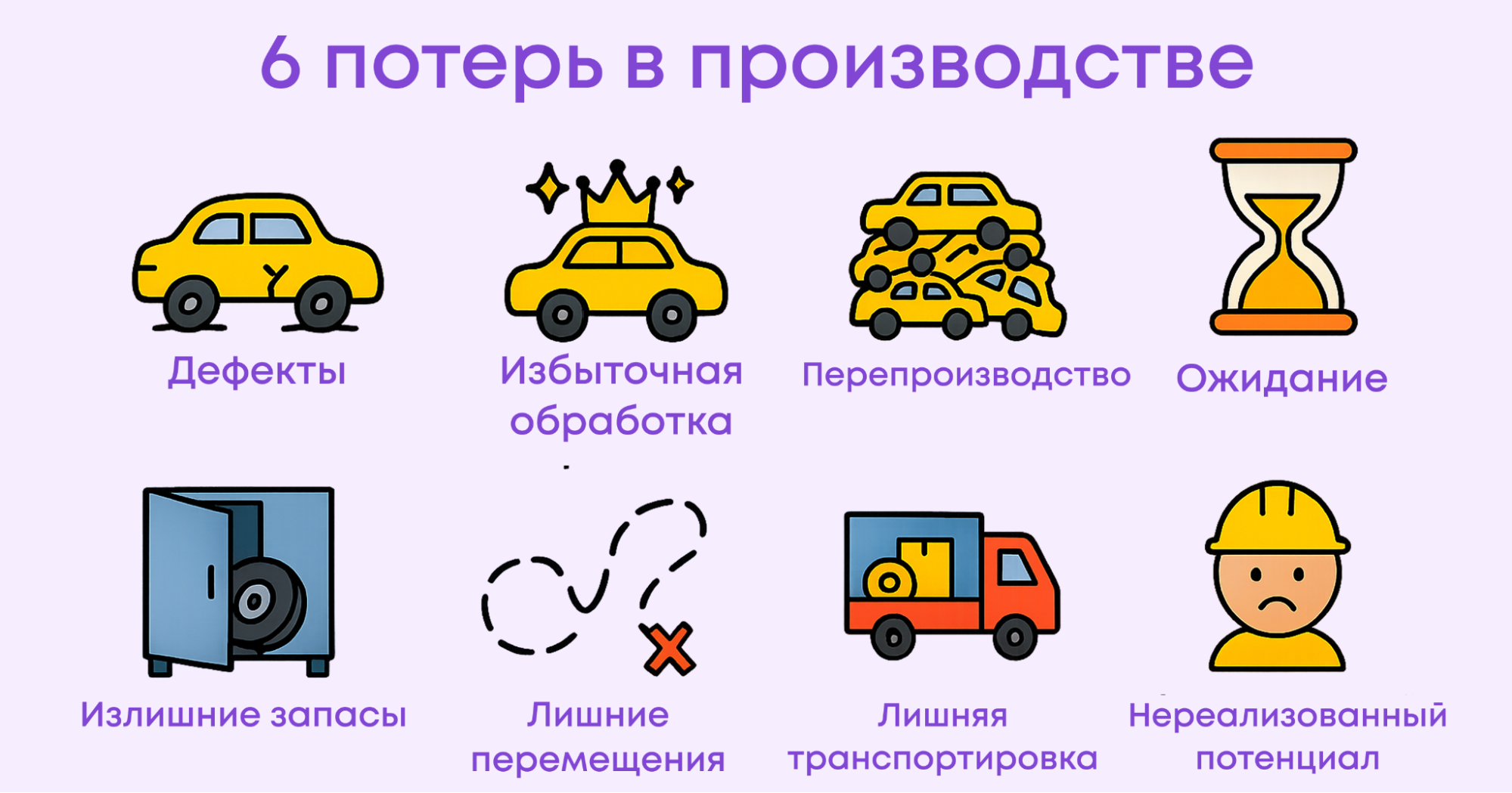 6 сигм в бережливом производстве