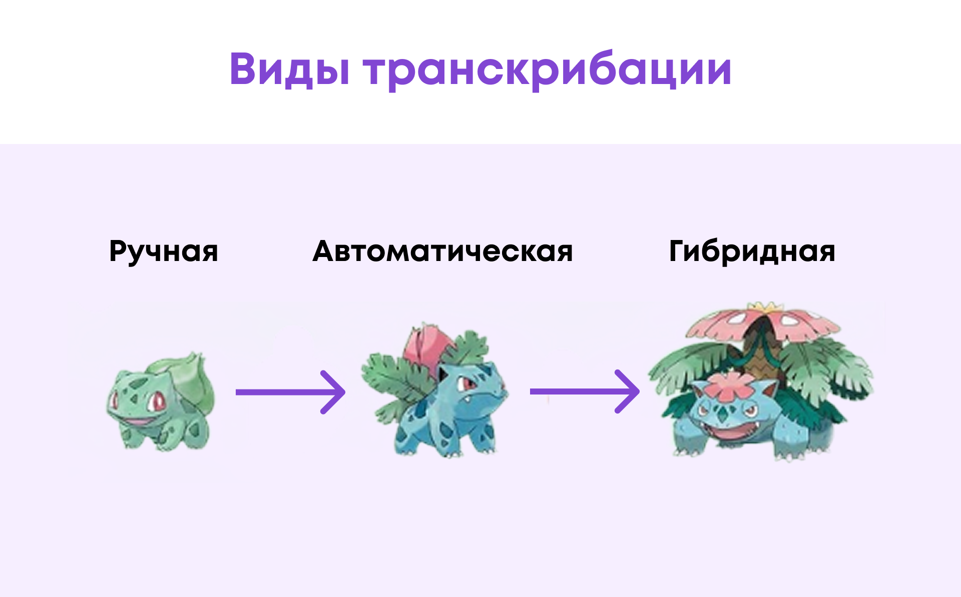 транскрибация это простыми словами