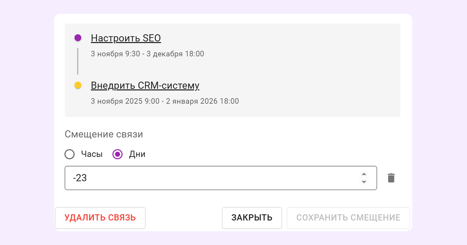 критический путь проекта