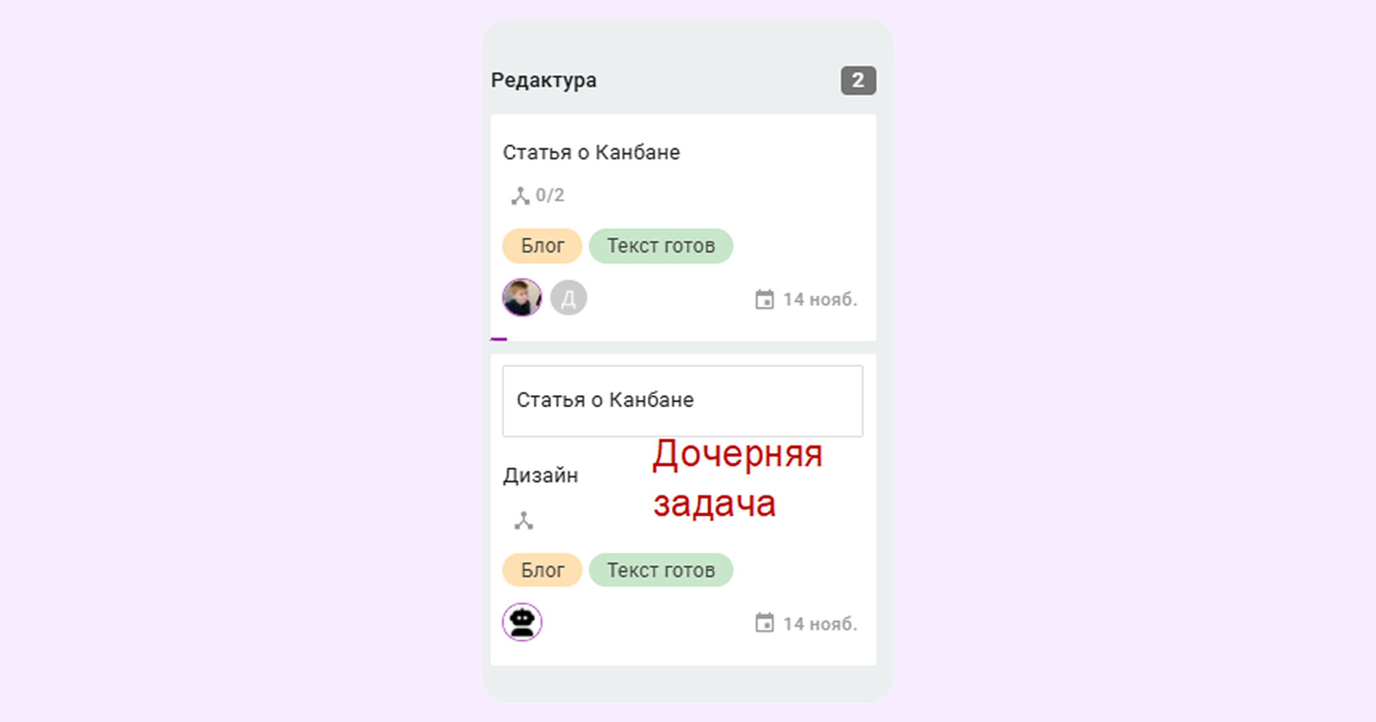 автоматизация канбан досок