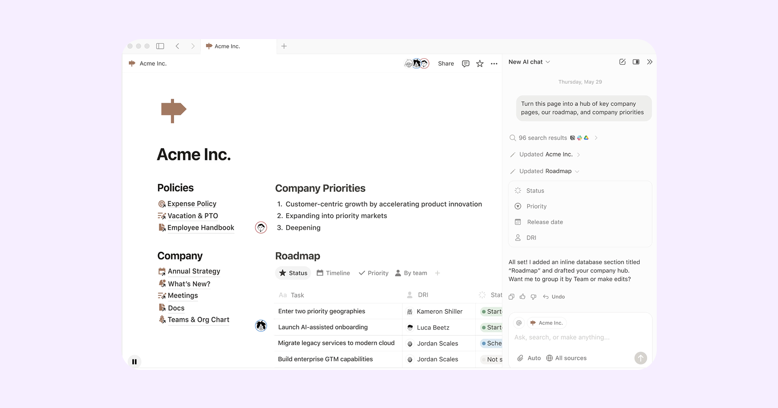 аналоги Notion в России