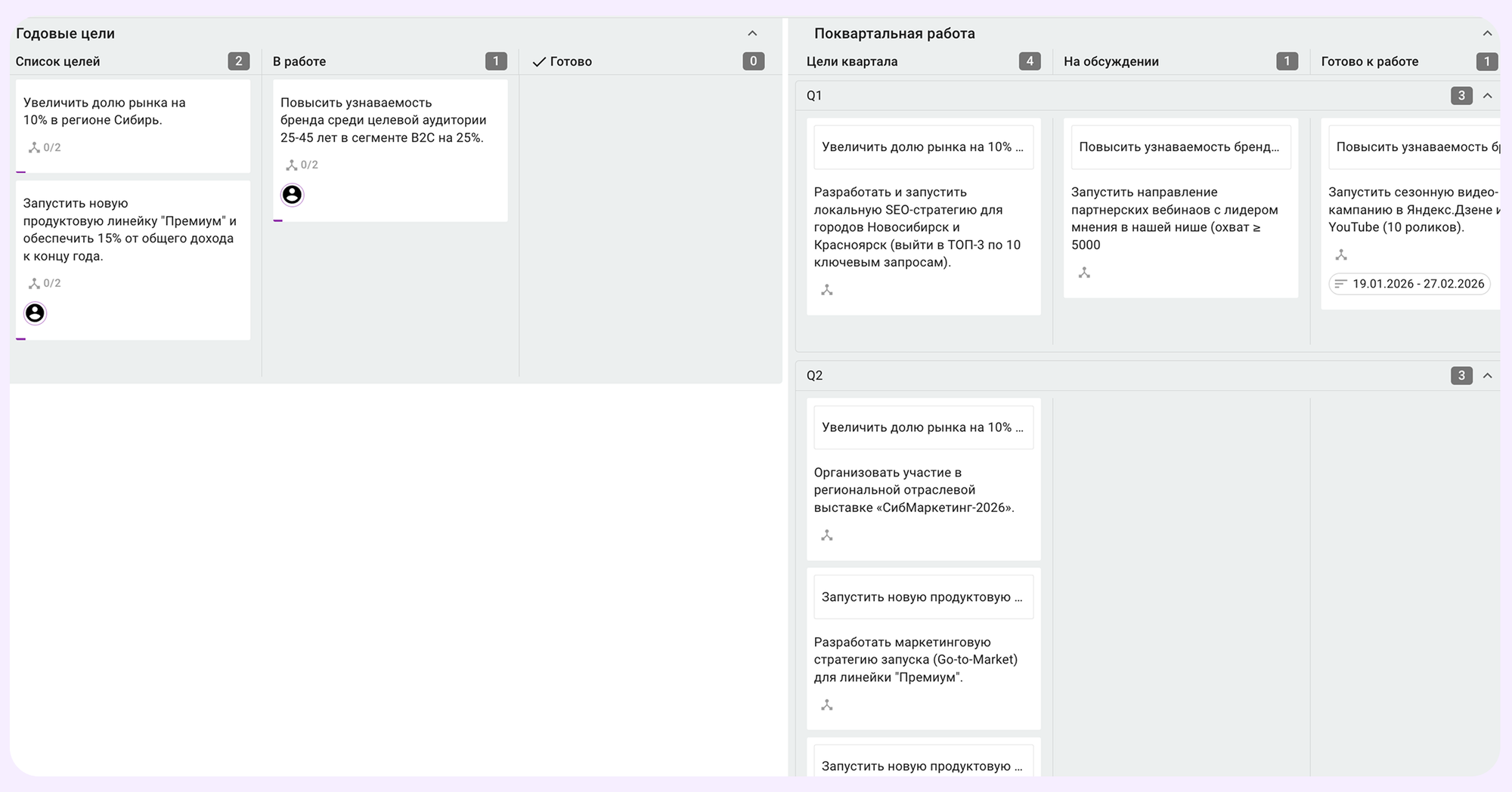 пример шаблона маркетинговой стратегии