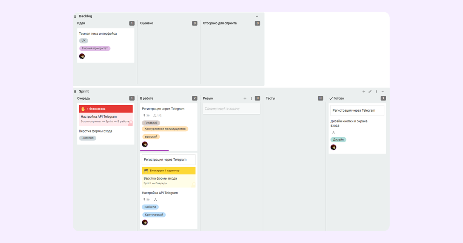 шаблоны плана проекта