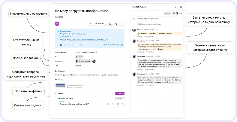 замена UseDesk