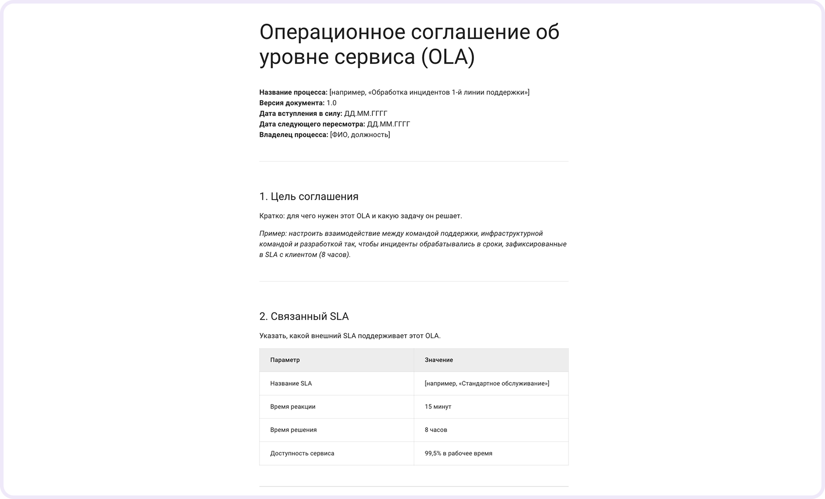 что такое OLA