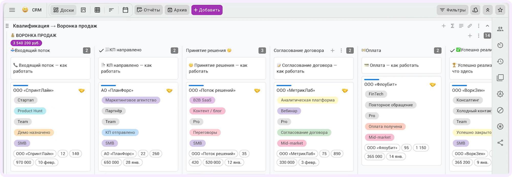 crm для строительной компании