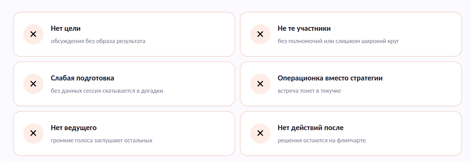стратегическая сессия это
