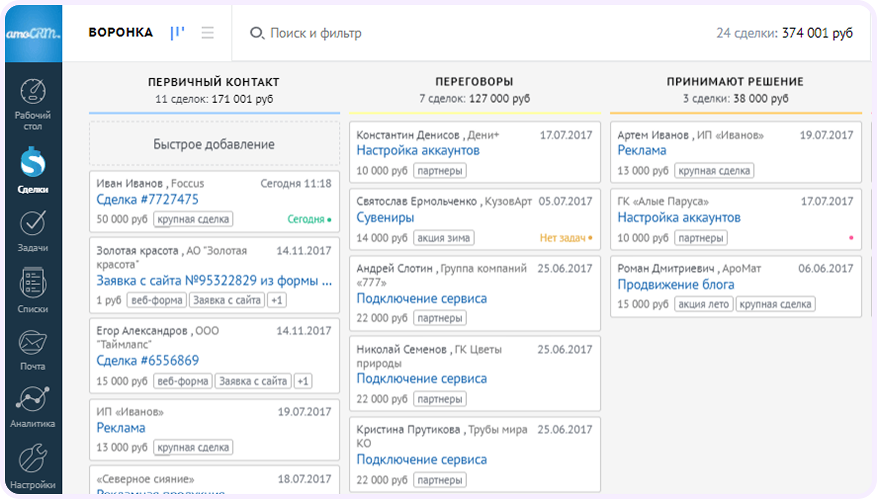 amoCRM