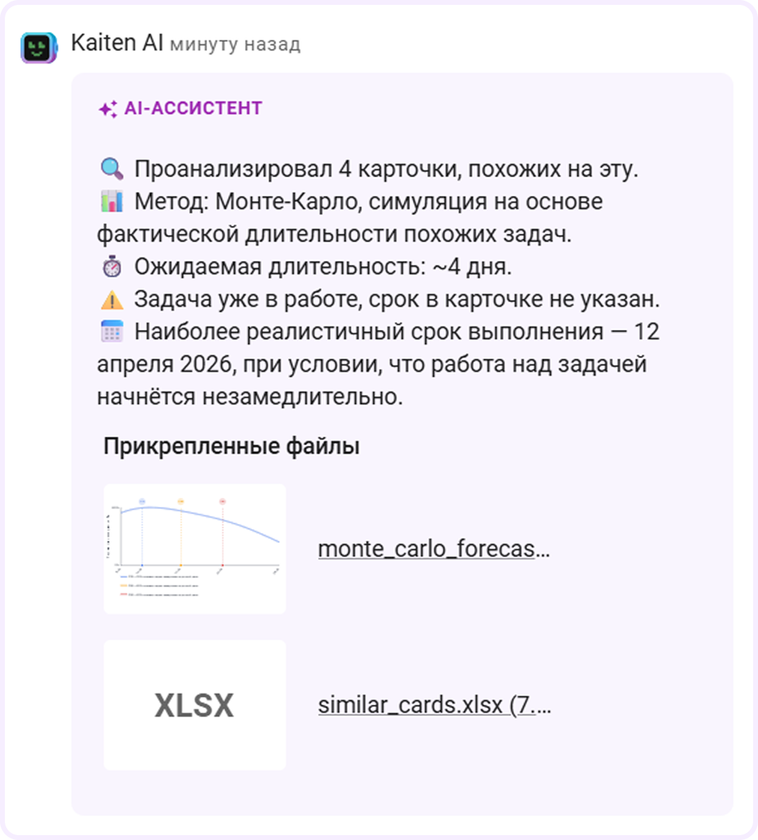 ии-ассисент в kaiten
