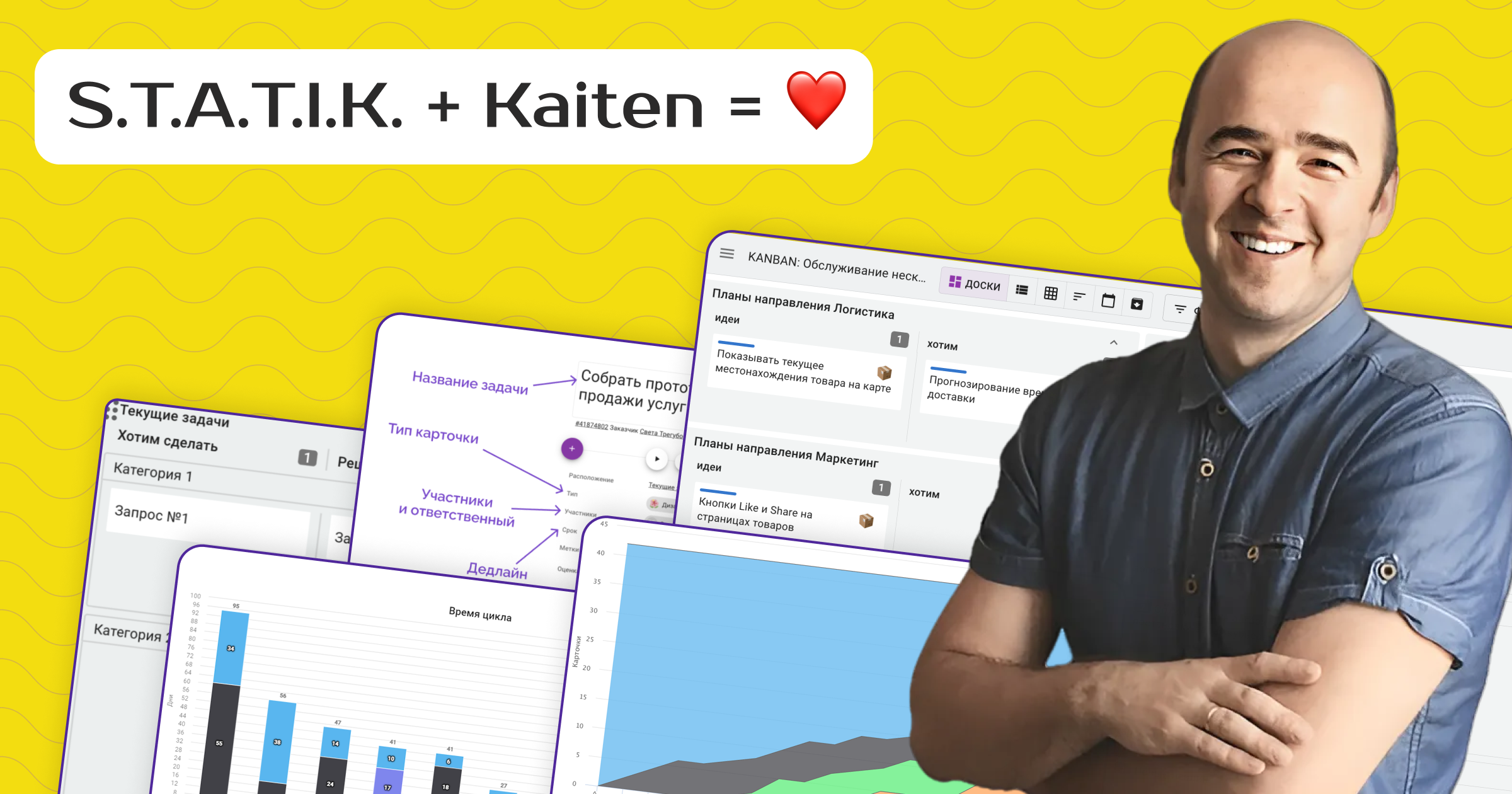 Kanban-система с нуля с помощью S.T.A.T.I.K.